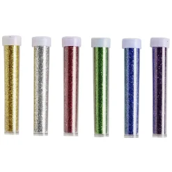 Tube de paillettes multicolores 5g x6 < Gifi Discount