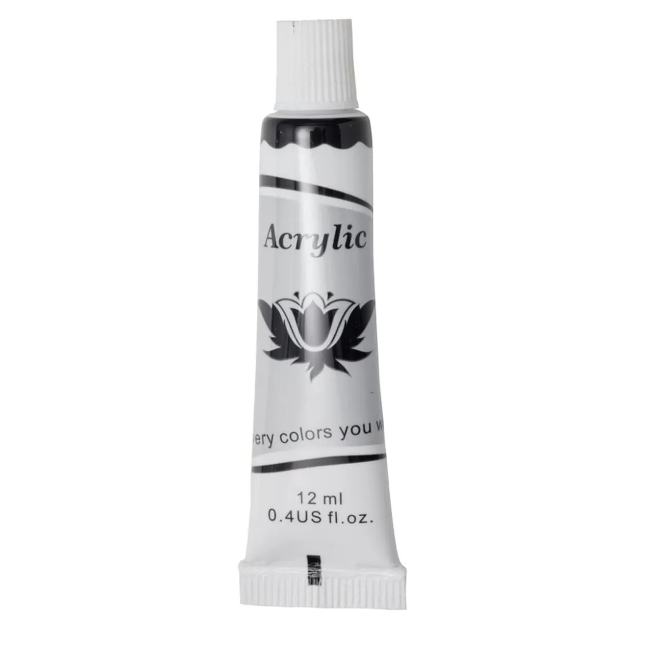 Tube de peinture x12 acrylique 12ml