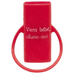 Étui à briquet en silicone design message < Gifi Online