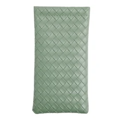 Étui à lunette souple tressé vert 17,5x8cm < Gifi Discount