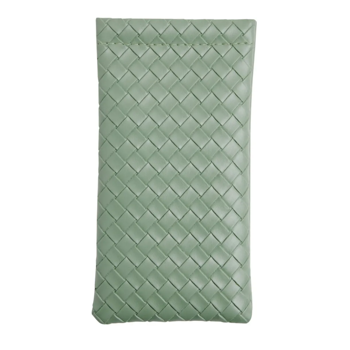 Étui à lunette souple tressé vert 17,5x8cm < Gifi Discount