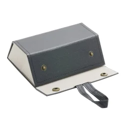 Étui à lunettes pour 3 paires organisateur de voyage simili noir 16x13xH6cm < Gifi Clearance