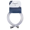 Tuyau flexible de douche plastique gris et blanc 1,5m < Gifi Discount