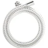 Tuyau flexible de douche plastique blanc 2m