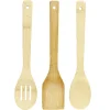 Ustensile de cuisine x3 spatule en bambou L30cm