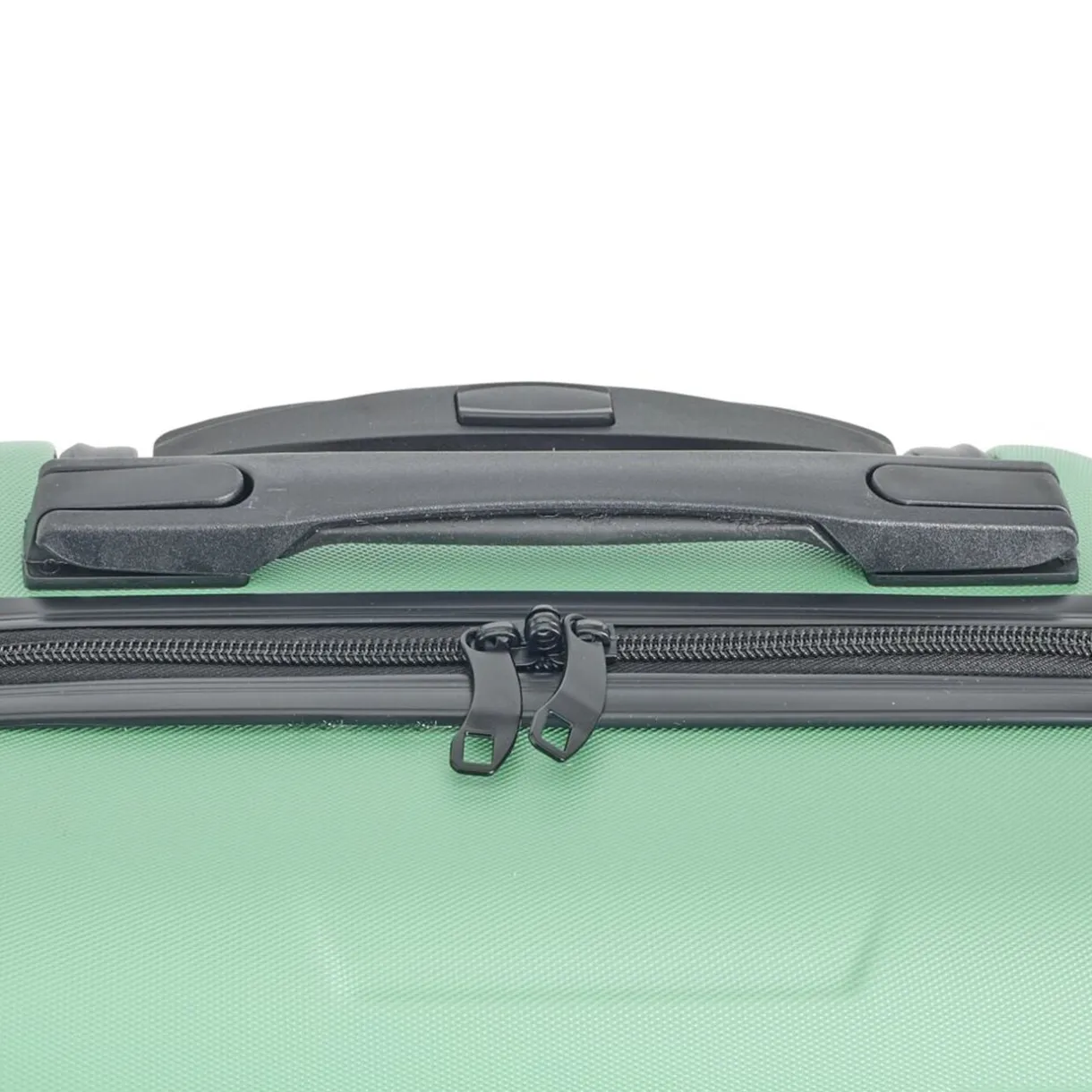 Valise cabine 26L lowcost trolley 4 roulettes amovibles plastique ABS vert < Gifi Outlet
