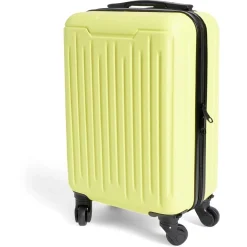 Valise cabine 26L rigide trolley 4 roues amovibles 51cm jaune < Gifi Sale