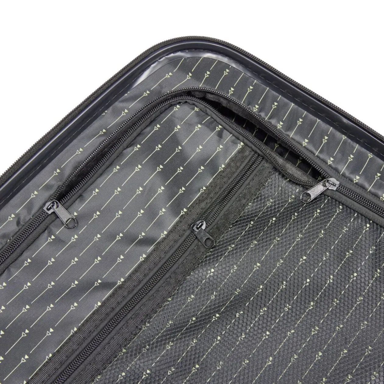 Valise cabine 39L trolley plastique ABS motif tropical avec cadenas 35x23xH57cm