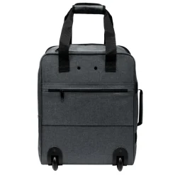 Valise cabine souple 28L lowcost trolley 2 roulettes polyester 35x20xH45cm (2 modèles)