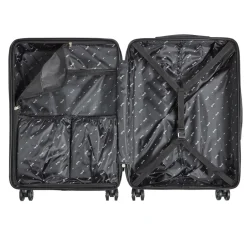 Valise rigide ABS bleu marine H60cm < Gifi Clearance