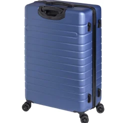 Valise rigide ABS bleu marine H70 cm < Gifi New