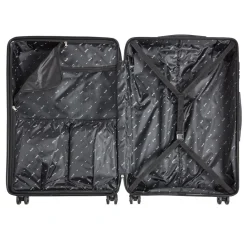 Valise rigide ABS bleu marine H70 cm < Gifi New