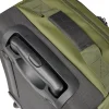 Valise souple 32L taille cabine 2 roues textile vert kaki 30,5x21xH53cm