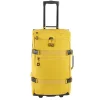 Valise souple 55L taille moyenne 2 roues textile jaune 36,5x24xH66cm < Gifi Sale