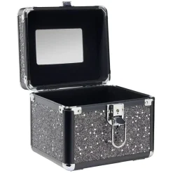 Vanity cosmétique à paillettes