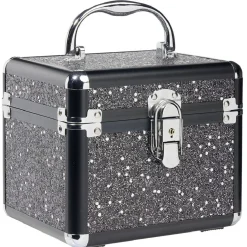 Vanity cosmétique à paillettes