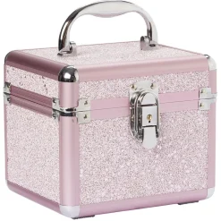 Vanity cosmétique rose à paillettes < Gifi Discount
