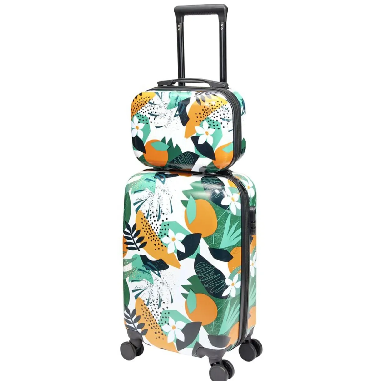 Vanity plastique rigide 10L motif tropical 31x15xH25cm < Gifi Clearance