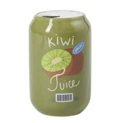 Vase céramique forme canette jus de fruit Ø7x11,5cm (2 modèles) < Gifi Clearance