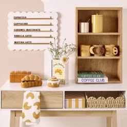 Vase céramique forme livre breakfast 13,5x6,5xH20cm (2 modèles croissant ou bretzel) < Gifi Discount