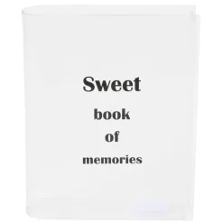 Vase céramique forme livre Sweet Book of Memories blanc et noir 15x4xH20cm < Gifi Discount