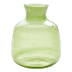 Vase en verre vert Loyde Ø24xH29cm