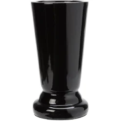 Vase funéraire céramique noir H29 cm < Gifi Hot