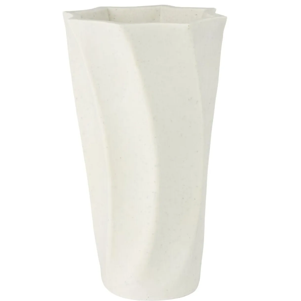 Vase funéraire forme vague polyrésine Ø10xH17cm (2 modèles) < Gifi Hot