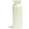 Vase plastique effet origami Ø7,5xH20,5cm - 4 coloris