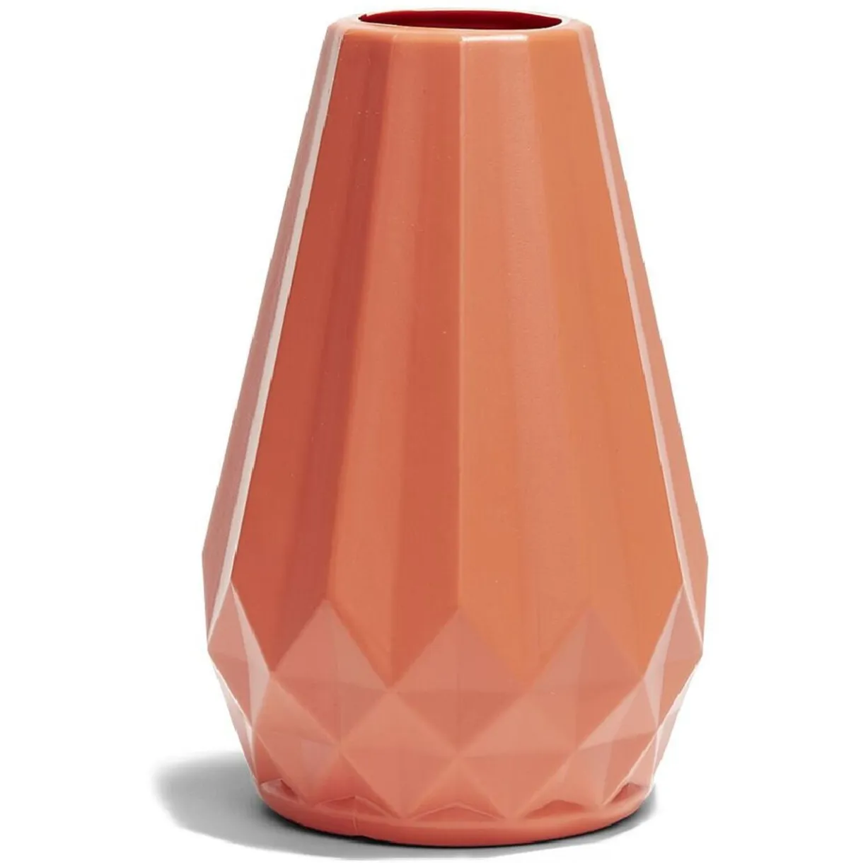 Vase plastique effet origami 7x4,5xH15cm - 4 coloris < Gifi Best