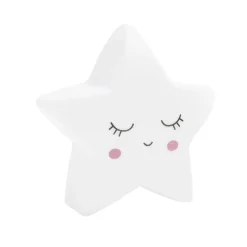 Veilleuse à LED ourson/lune/étoile H12,5cm-3 modèles