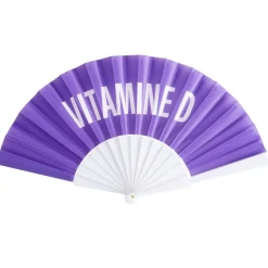Éventail avec message amusant L23cm (6 modèles)