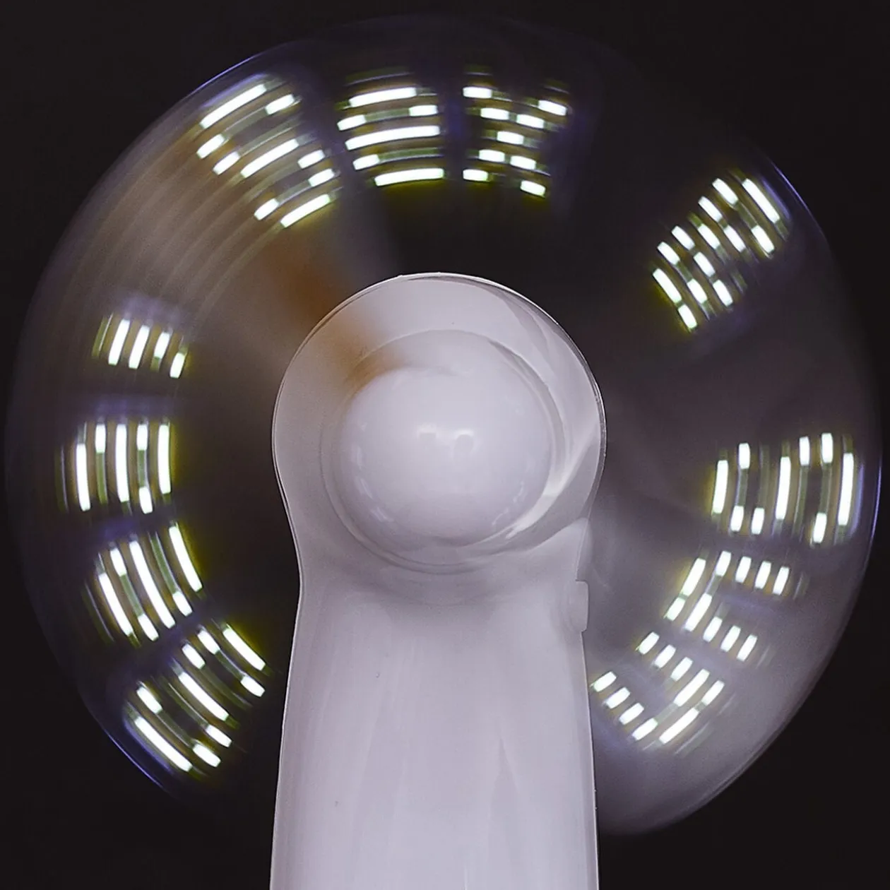 Ventilateur à main avec message