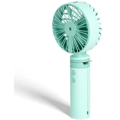 Ventilateur à main brumisateur USB 3 vitesses bleu < Gifi Online