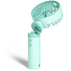 Ventilateur à main brumisateur USB 3 vitesses bleu < Gifi Online