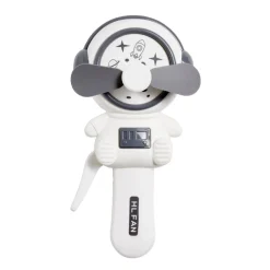 Ventilateur manuel forme astronaute 3 coloris < Gifi Best