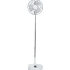 Ventilateur télescopique nomade blanc