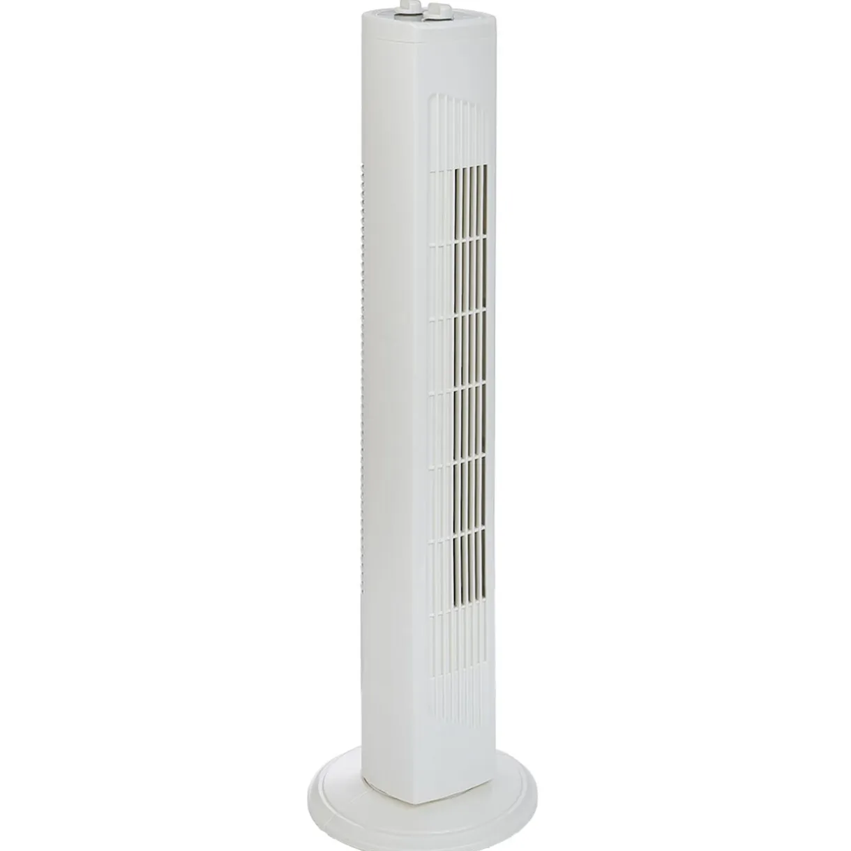 Ventilateur tour oscillant blanc 24x24xH75cm 45W < Gifi New