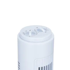 Ventilateur tour oscillant 45W plastique Ø22xH74,5cm (2 modèles) < Gifi Clearance