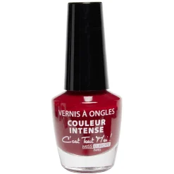 Vernis mat rouge sexy n°01