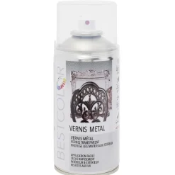 Vernis Métal incolore brillant en spray 300 ml < Gifi Discount