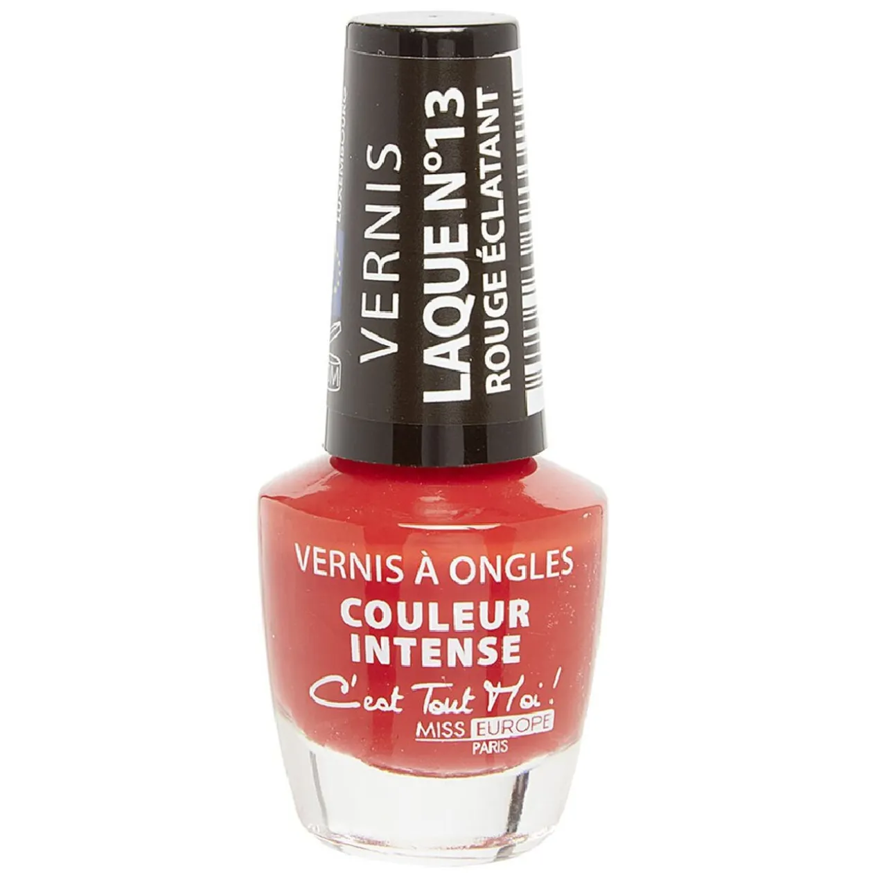 Vernis à ongleslaqué rouge éclatant n°13