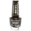 Vernis à ongles mat noir envoûtant n°04