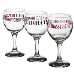 Verre ballon 21 cl x 3