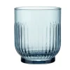 Verre bas x3 Tokyo en verre coloré strié Ø9xH8cm < Gifi Best