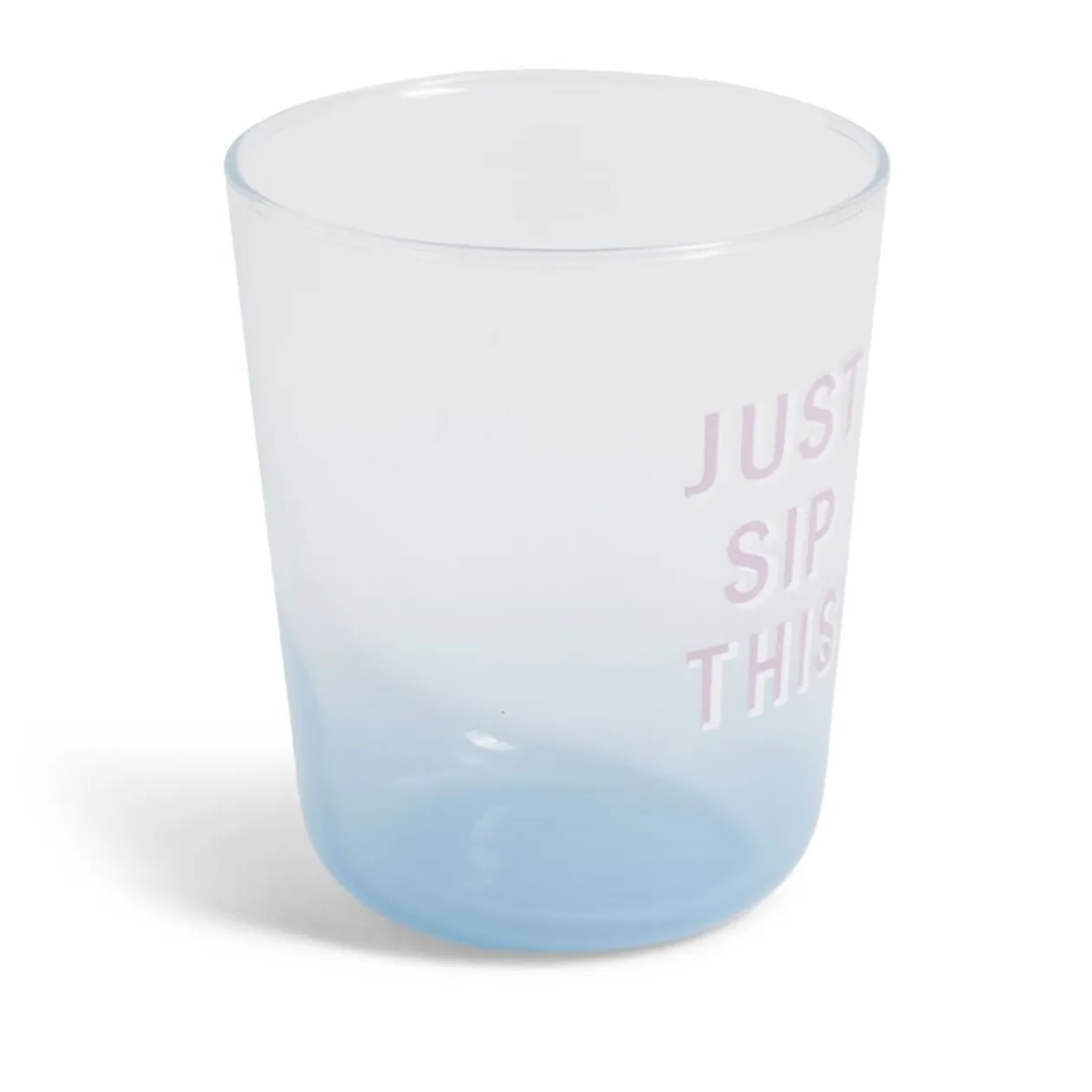 Verre coloré avec message 315ml