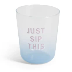 Verre coloré avec message 315ml
