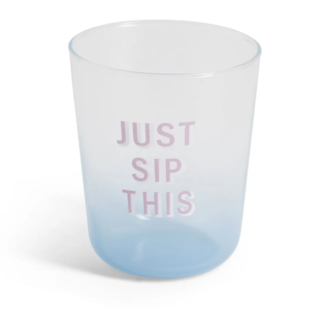 Verre coloré avec message 315ml
