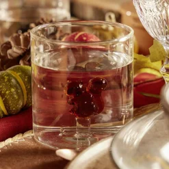 Verre décor écureuil 350ml Ø8xH8,5cm < Gifi Discount