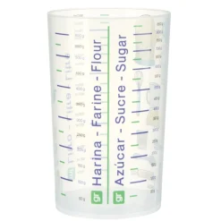 Verre doseur 900ml plastique décoré Ø10,5xH13,5cm < Gifi Discount